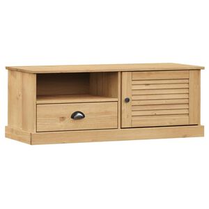 vidaXL TV Cabinet VIGO 106x40x40 cm Solid Wood Pine