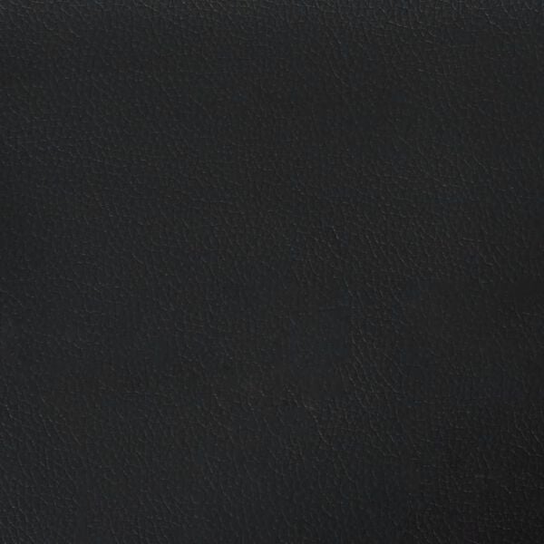 vidaXL Bed Frame "Viana" without Mattress Black and White 137x190 cm Double Faux Leather