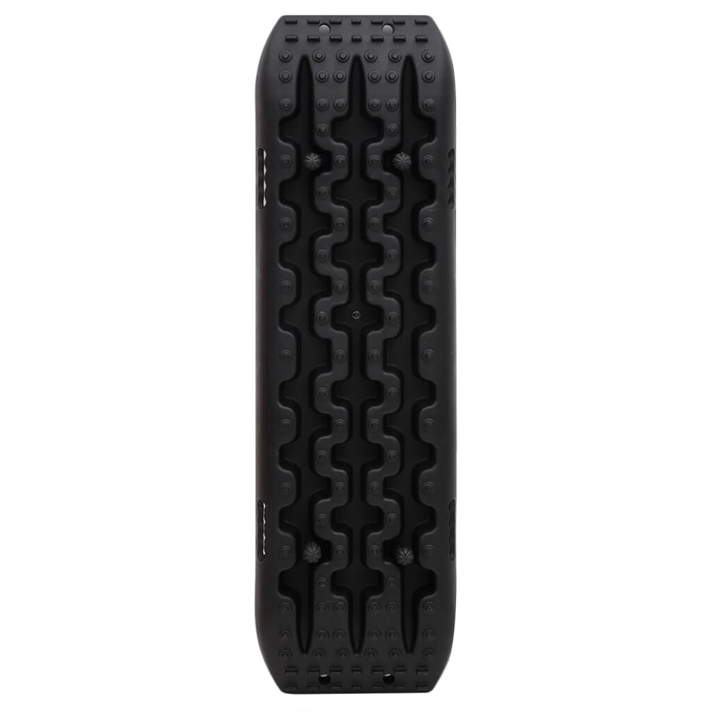 vidaXL Traction Boards 2 pcs Black 106x30.5x7 cm Nylon