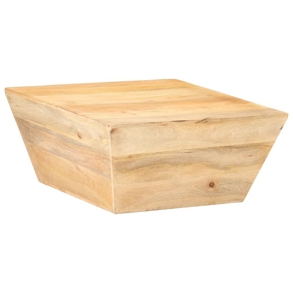 vidaXL Coffee Table V-shape 66x66x30 cm Solid Mango Wood