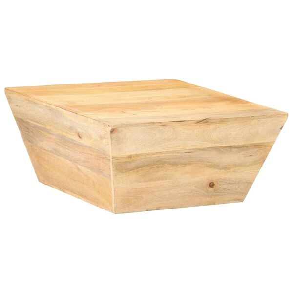 vidaXL Coffee Table V-shape 66x66x30 cm Solid Mango Wood