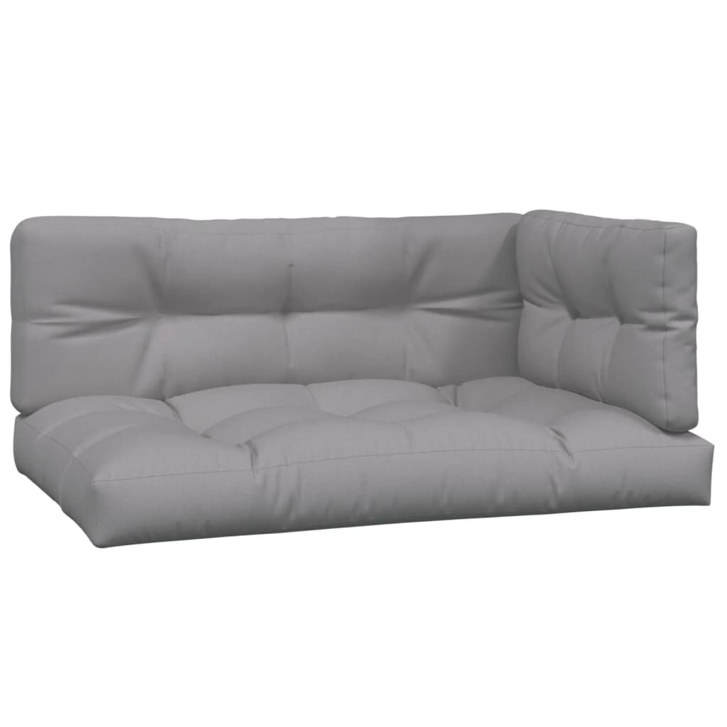vidaXL 4 Piece Garden Pallet Sofa Set with Cushions Solid Wood Acacia
