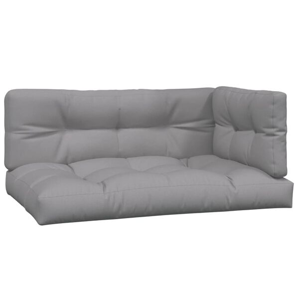 vidaXL 4 Piece Garden Pallet Sofa Set with Cushions Solid Wood Acacia