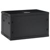 vidaXL 6U Wall Mounted Network Cabinet 19 IP20 600x450x350 mm