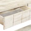 vidaXL Console Table 120x35x75 cm Solid Mango Wood