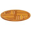 vidaXL Table Top Ø70x2 cm Round Solid Wood Acacia