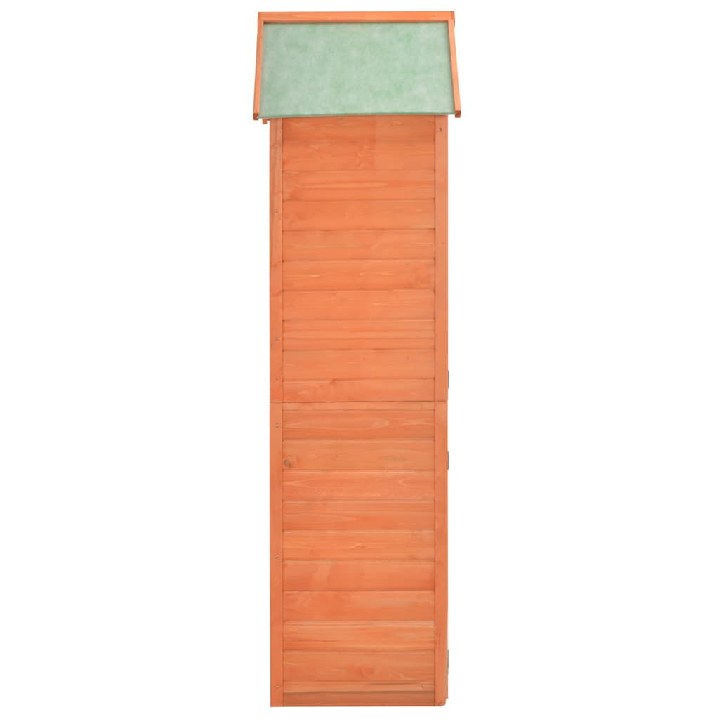 vidaXL Garden Storage Shed 71x60x213 cm Wood