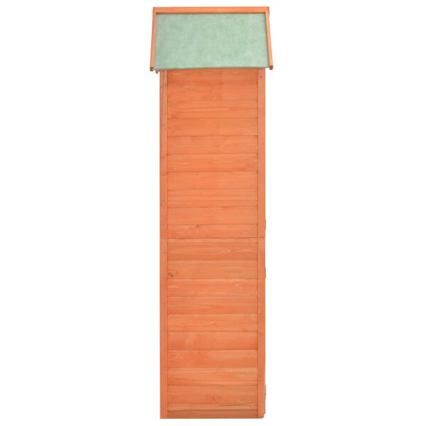 vidaXL Garden Storage Shed 71x60x213 cm Wood