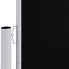 vidaXL Retractable Side Awning Black 200x1200 cm