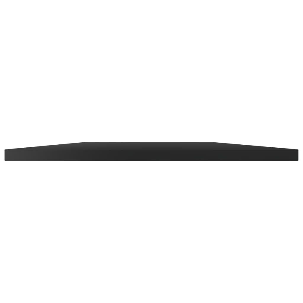 vidaXL Bookshelf Boards 8 pcs High Gloss Black 40x50x1.5 cm Engineered Wood