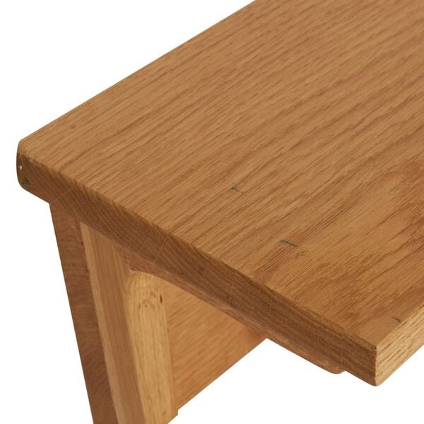 vidaXL Coat Rack 60x16x16 cm Solid Oak Wood