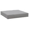 vidaXL Pallet Cushions 3 pcs Grey Oxford Fabric