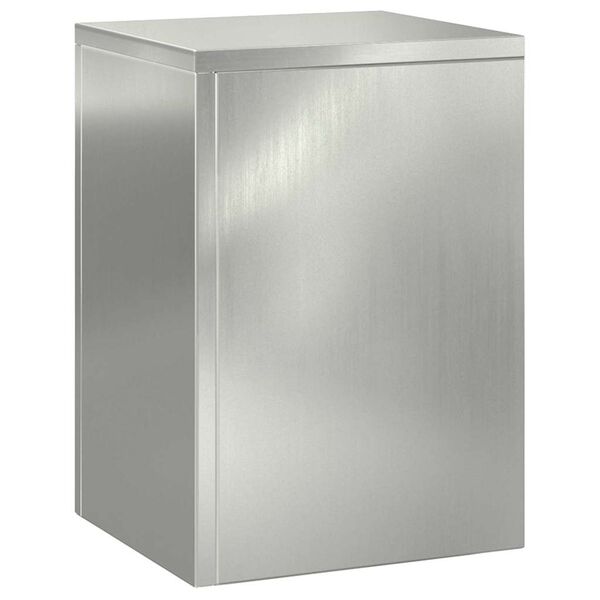 vidaXL Plant Stands 3 pcs Silver Galvanised steel