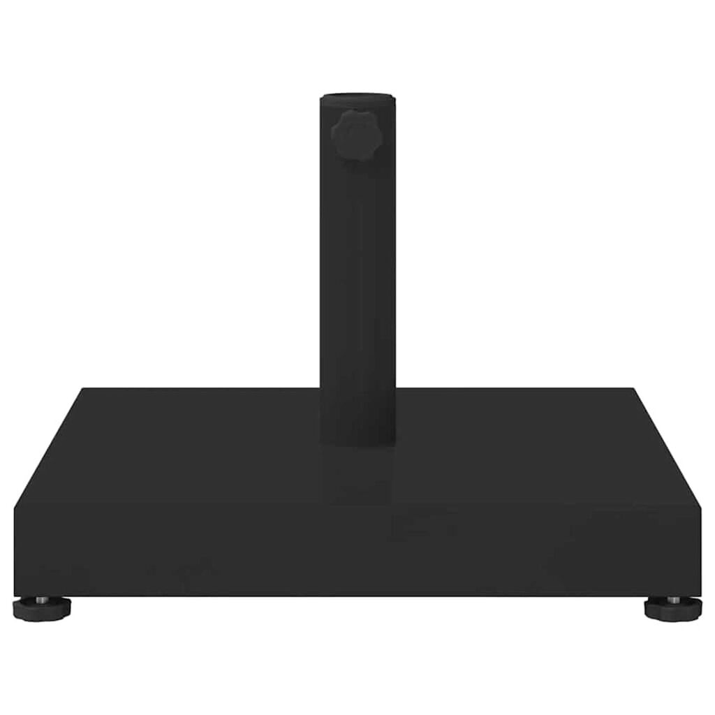 vidaXL Outdoor Umbrella Bases Black 45 x 45 x 31.5 cm Steel, Concrete