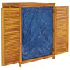 vidaXL Garden Storage Box 70x87x104 cm Solid Wood Acacia