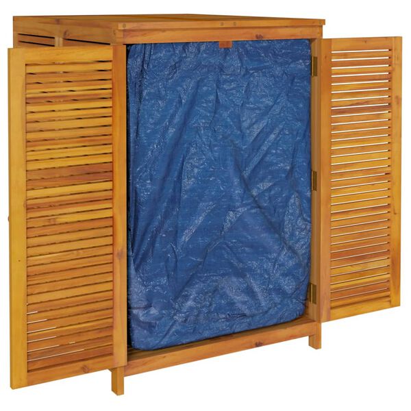 vidaXL Garden Storage Box 70x87x104 cm Solid Wood Acacia