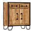 vidaXL Sideboard 65x30x70 cm Solid Mango Wood