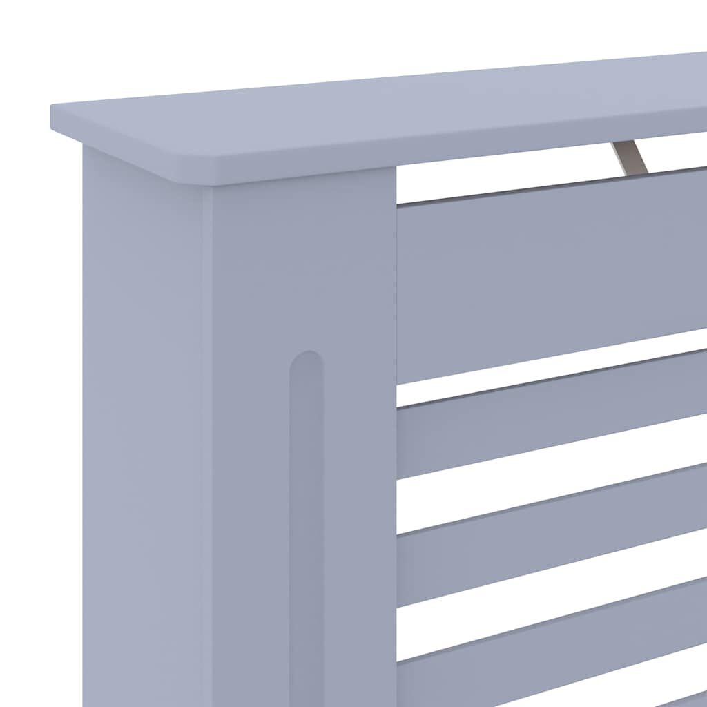 vidaXL MDF Radiator Cover Grey 78 cm