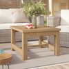 vidaXL Coffee Table 45x45x30 cm Solid Wood Teak