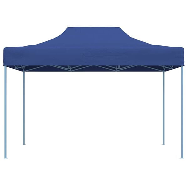 vidaXL Professional Folding Party Tent 3x4 m Steel Blue