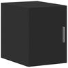 vidaXL Wall Cabinet Black 30x42.5x40 cm Engineered Wood