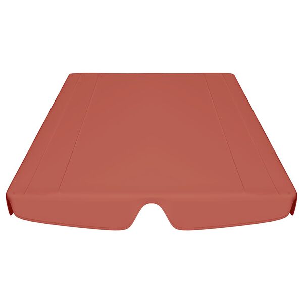 vidaXL Replacement Canopy for Garden Swing Terracotta 188/168x145/110cm