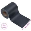 vidaXL Garden Privacy Screens 2 pcs Dark Grey 35 x 0.19 m PVC