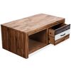vidaXL Coffee Table Solid Acacia Wood 90x50x37.5 cm