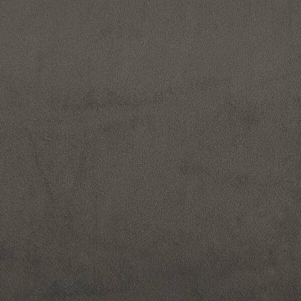 vidaXL Dining Chairs 2 pcs Dark Grey Velvet