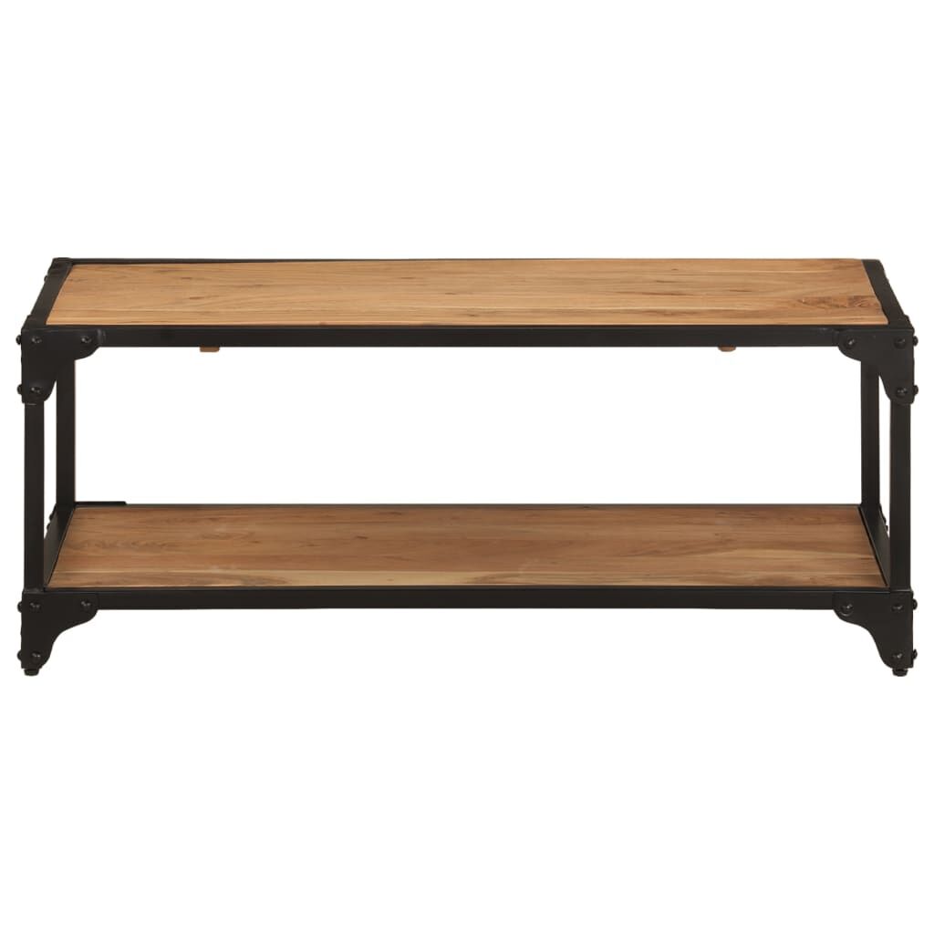 vidaXL Coffee Table 90x45x35 cm Solid Acacia Wood