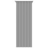 vidaXL Bird Cage Grey 215x78x200 cm Galvanised Steel