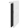 vidaXL Headboard Cushion "Zadar" White and Black 100 cm Faux Leather