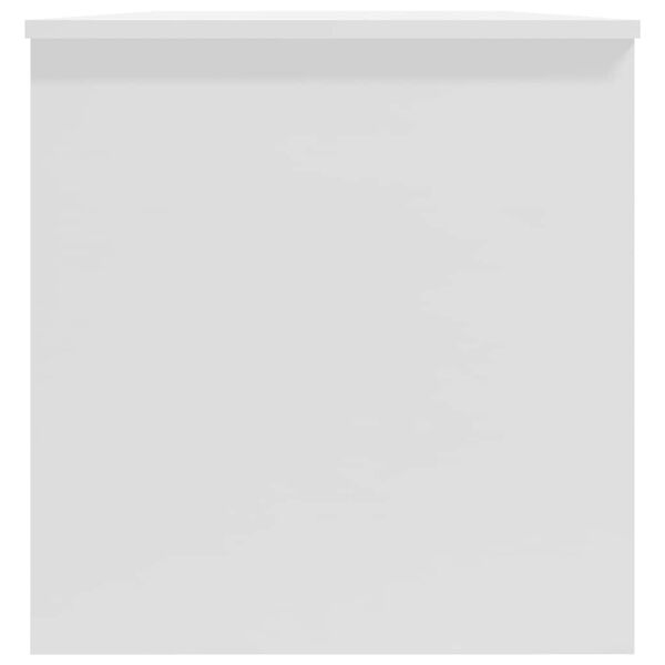 vidaXL Coffee Table High Gloss White 102x50x52,5 cm Engineered Wood