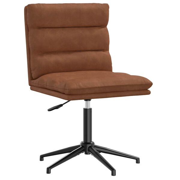 vidaXL Dining Chairs 2 pcs Brown Faux Leather