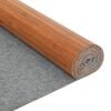 vidaXL Room Divider Brown 165x250 cm Bamboo