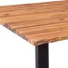 vidaXL Dining Table Solid Acacia Wood 200x90 cm