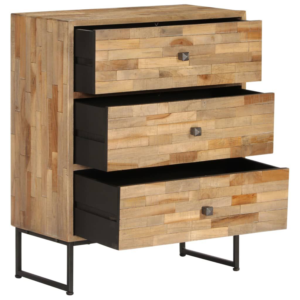 vidaXL Sideboard Reclaimed Teak Wood 60x30x75 cm