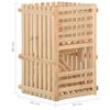 vidaXL Potato Box 50x50x80 cm Solid Pinewood