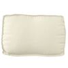 vidaXL Pallet Cushion Set 2 pcs Cream Oxford Fabric