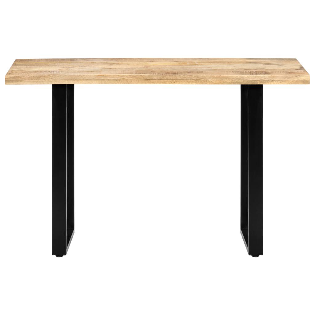 vidaXL Dining Table 120x60x76 cm Solid Mango Wood