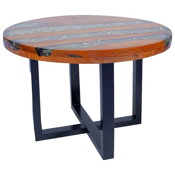 vidaXL Coffee Table Teak Resin 100x50 cm
