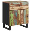 vidaXL Bedside Cabinet 50x33x60cm Solid Wood Reclaimed&Engineered Wood