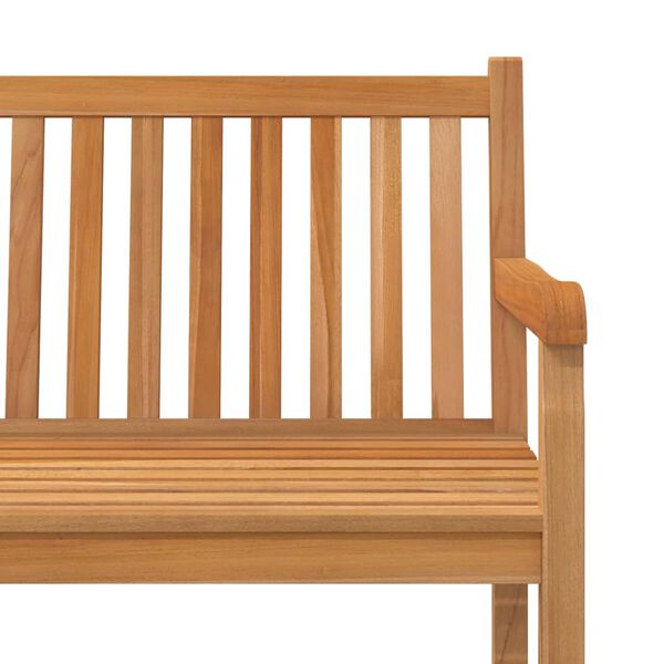 vidaXL Garden Bench 150 cm Solid Teak Wood