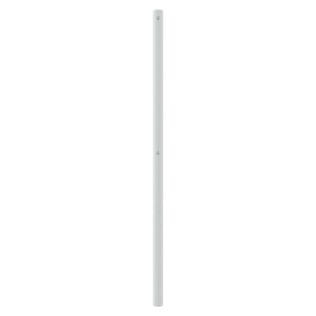 vidaXL Metal Headboard White 180 cm