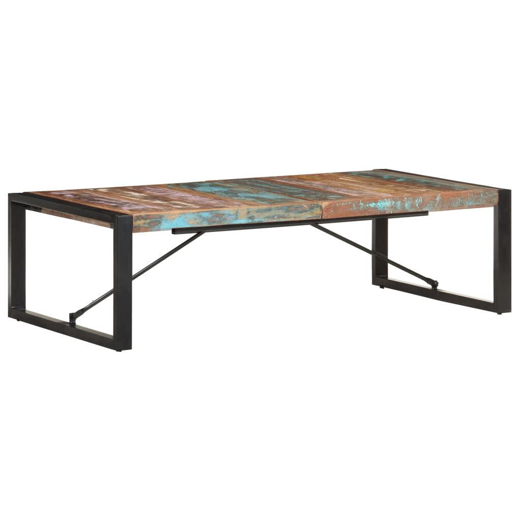 vidaXL Coffee Table 140x70x40 cm Solid Reclaimed Wood