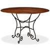 vidaXL Dining Table Solid Acacia Wood with Honey Finish 120x76 cm