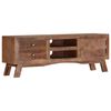 vidaXL TV Cabinet 110x30x40 cm Rough Mango Wood