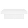 vidaXL Coffee Table White 90x90x28 cm Engineered Wood