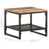 vidaXL Side Table 40x40x35 cm Solid Reclaimed Wood