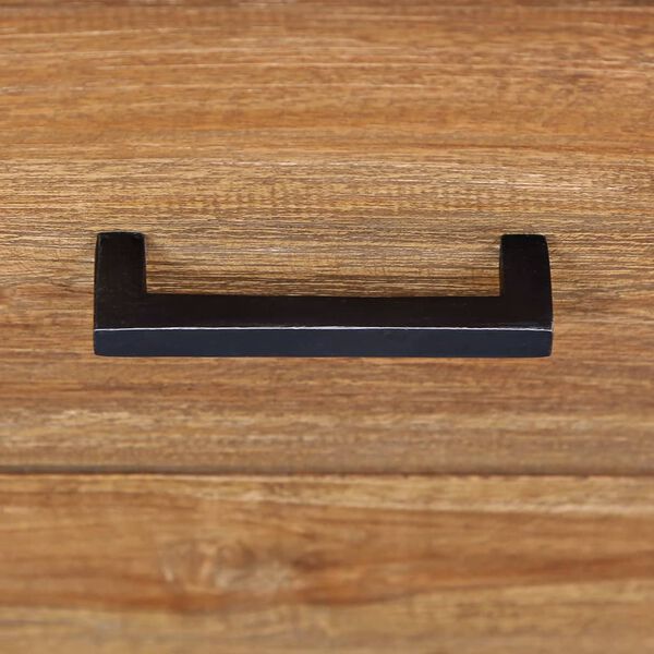 vidaXL Bedside Cabinet 40x35x55 cm Solid Teak